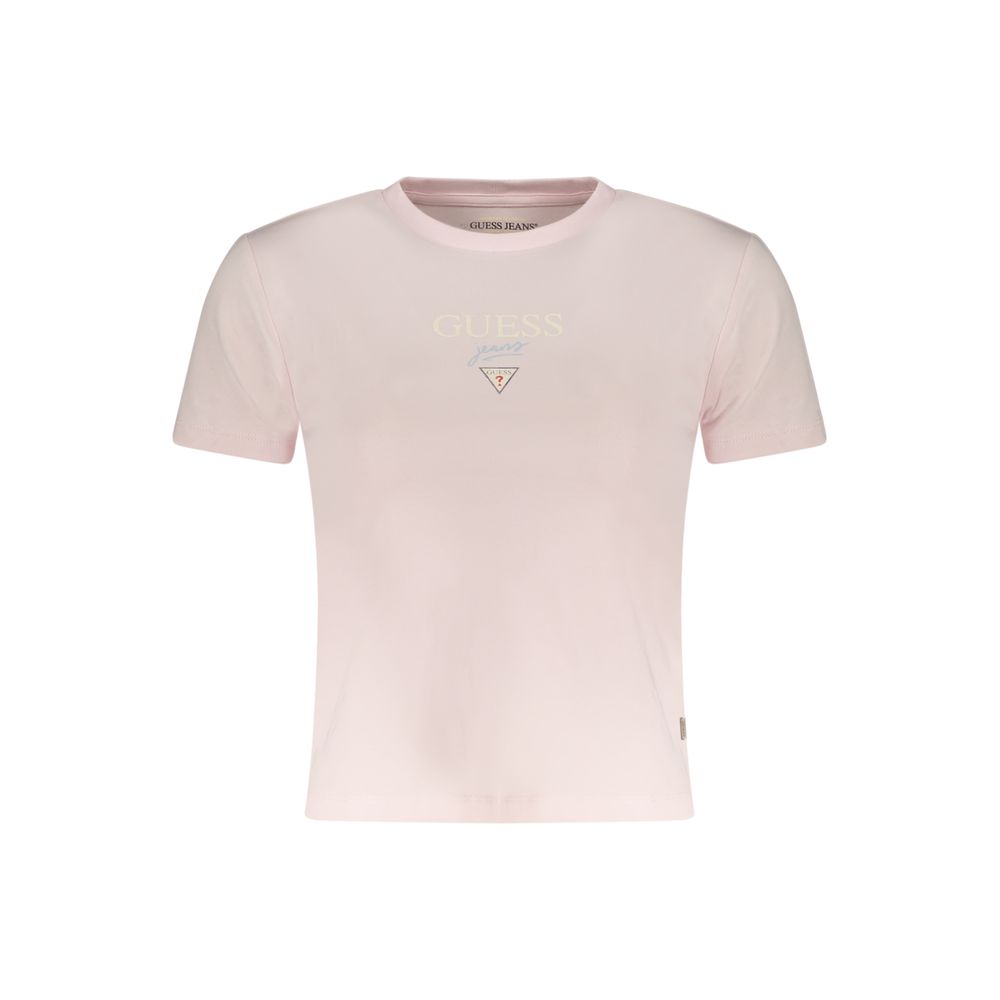 Guess Jeans Rosa Cotton Women T-Shirt