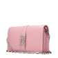 Versace Pink Leather Shoulder Bag