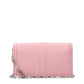 Versace Pink Leather Shoulder Bag