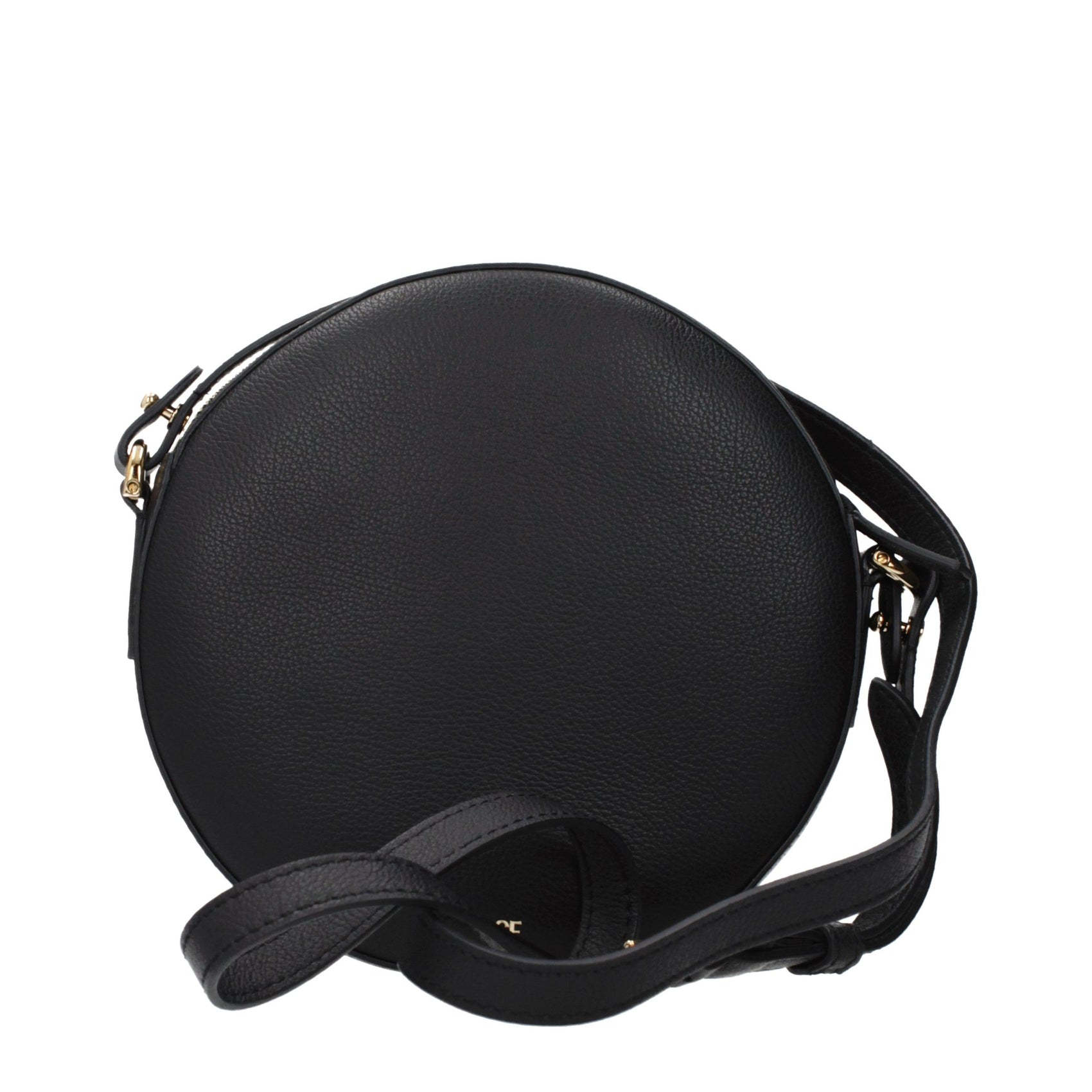 Versace Black Leather Crossbody Bag
