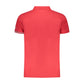 Iceberg Red Cotton Mens Polo Shirt