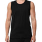 Dolce & Gabbana Black Cotton Sleeveless Men Tank Top T-shirt