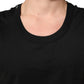 Dolce & Gabbana Black Cotton Sleeveless Men Tank Top T-shirt