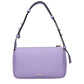 Versace Purple Leather Shoulder Bag