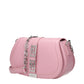 Versace Pink Leather Shoulder Bag