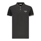 Iceberg Black Cotton Men Polo Shirt