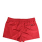 Dolce & Gabbana Red Polyester Men Drawstring Shorts Swimwear