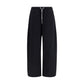 Alexander Wang Black Cotton Athletic Pants