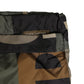Dolce & Gabbana Multicolor Camouflage High Swim Brief Swimwear