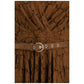 Max Mara Brown Polyamide Casual Dress