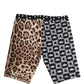 Dolce & Gabbana Multicolor Patterned Cycling Bike Shorts Underwear