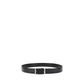 Ferragamo Black Calf Leather Bos Taurus Belt