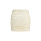 Magda Butrym Beige Fabric Mini Skirt