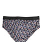 Dolce & Gabbana Multicolor Patterned Men Brando Brief Underwear