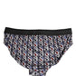 Dolce & Gabbana Multicolor Patterned Men Midi Brief Underwear