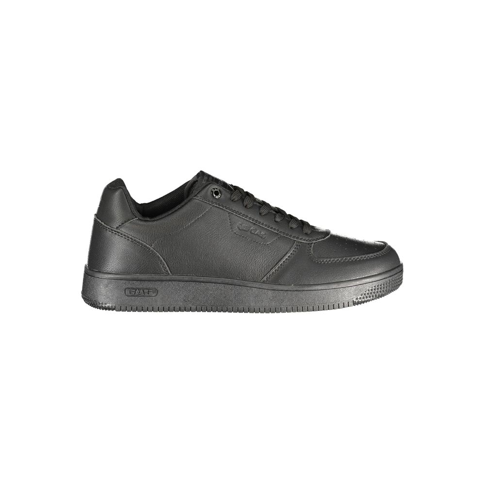 Gas Black Polyurethane Men's Sneaker