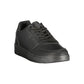 Gas Black Polyurethane Men's Sneaker