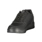 Gas Black Polyurethane Men's Sneaker