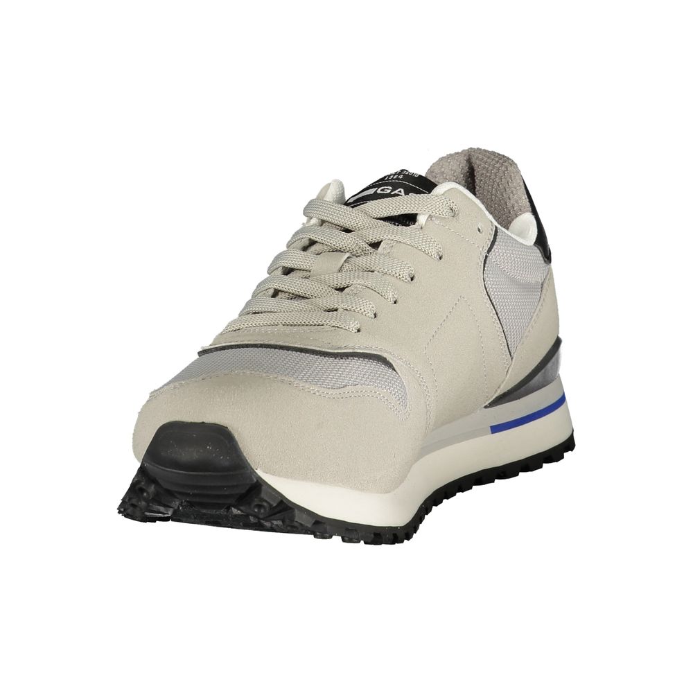 Gas Grigio Polyurethane Men Sneaker