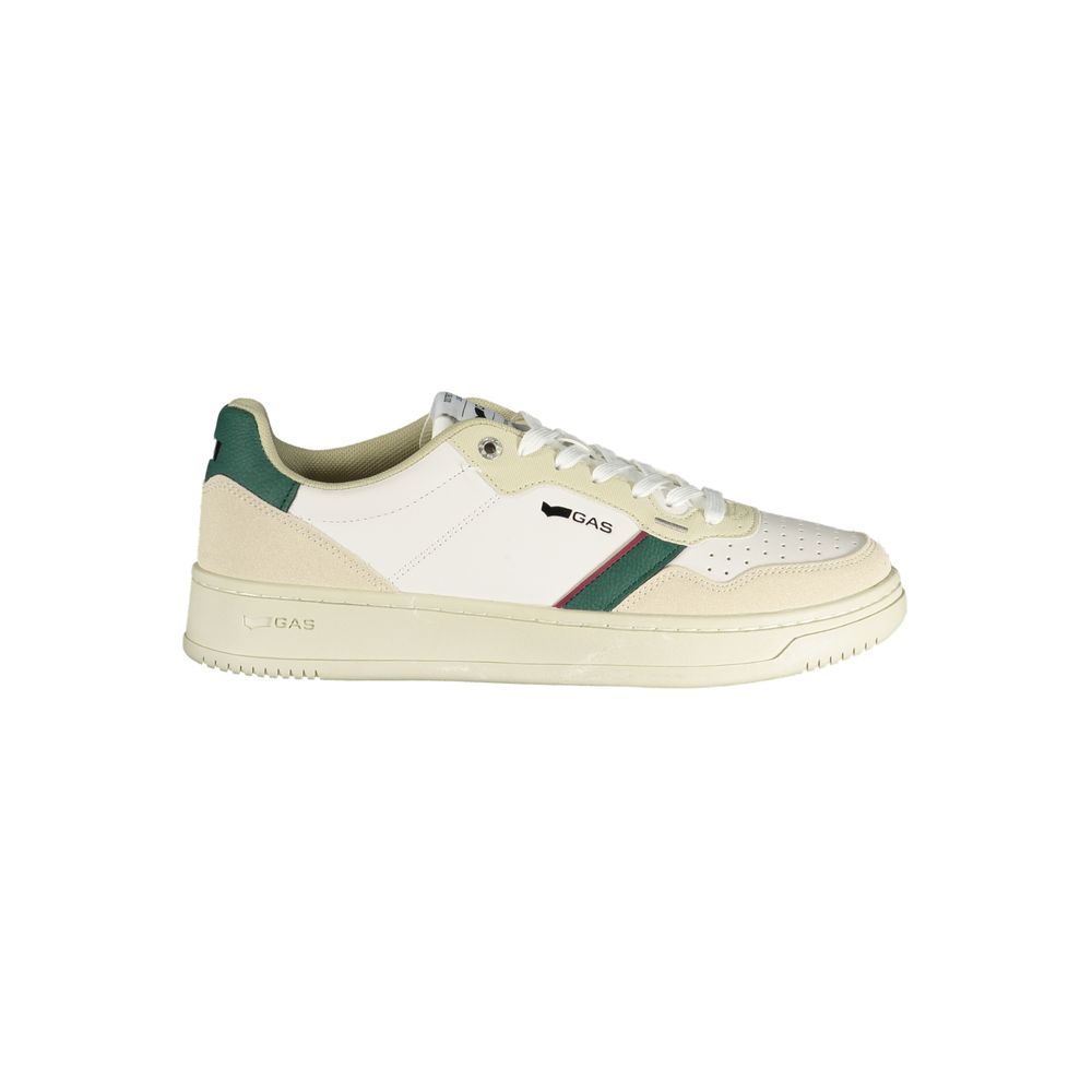 Gas White Polyurethane Men's Sneaker