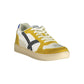 Gas White Polyester Men Sneaker