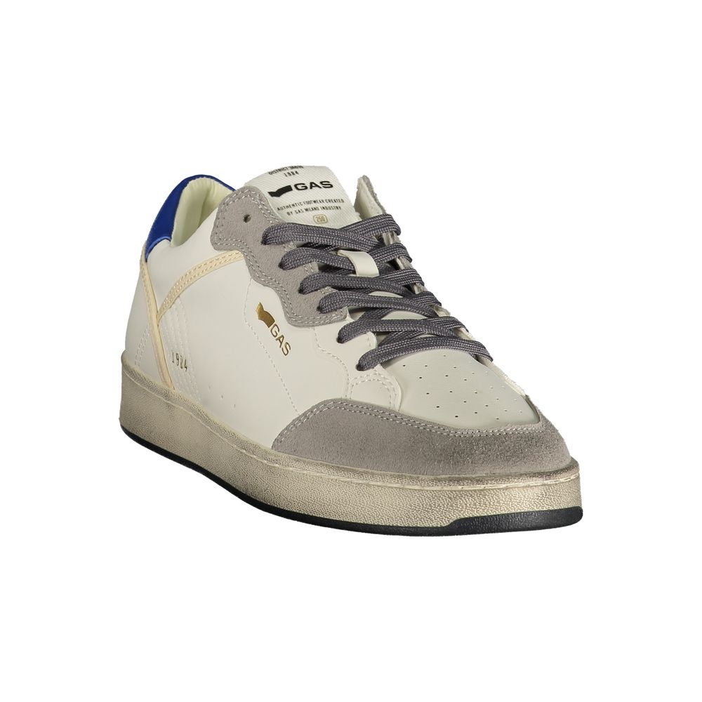 Gas White Polyurethane Men's Sneaker