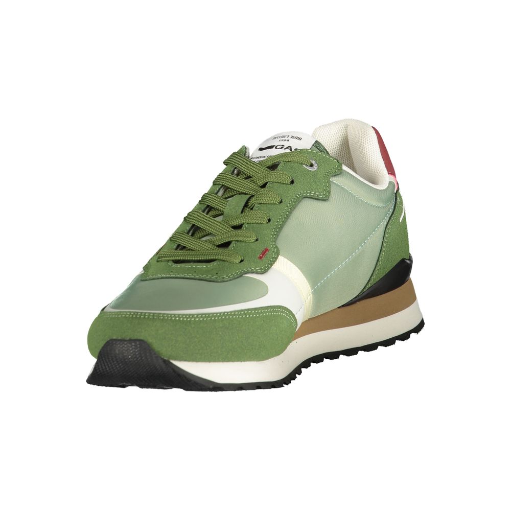 Gas Verde Poliuretano Men Sneaker