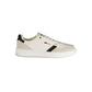 Gas White Polyester Athletic Sneakers