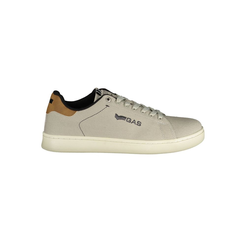 Gas Grigio Polyurethane Men Sneaker