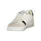 Gas White Polyester Athletic Sneakers