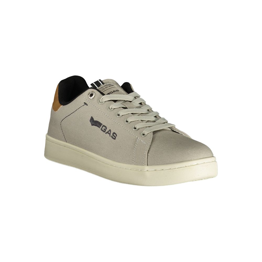 Gas Grigio Polyurethane Men Sneaker