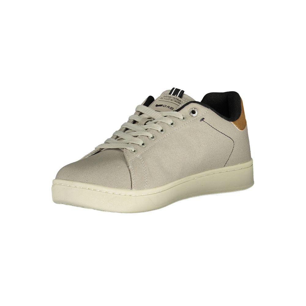 Gas Grigio Polyurethane Men Sneaker