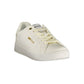 Gas White Polyester Athletic Sneakers