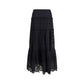 Isabel Marant Étoile Black Viscose Long Skirt