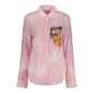 Desigual Pink Cotton Women Shirt