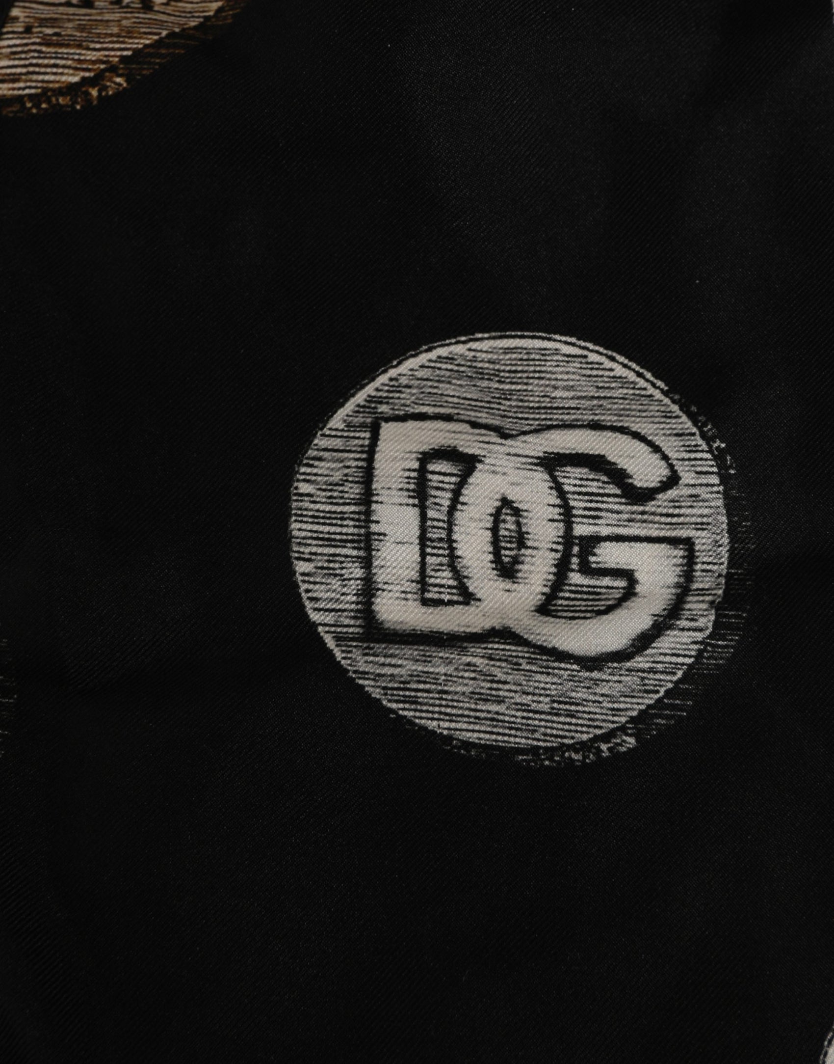 Dolce & Gabbana Black Ancient Coin Print Boxer Shorts Underwear