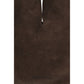Manebi Brown Calf Leather Bos Taurus Shoulder Bag