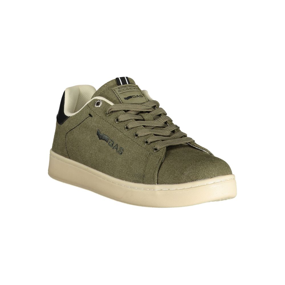 Gas Verde Polyurethane Men Sneaker