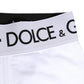 Dolce & Gabbana White Logo Waistband Regular Boxer Underwear