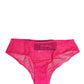 Dolce & Gabbana Pink Lace Cheekini Lingerie Panty Brief Underwear