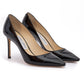 Jimmy Choo Black Patent Leather Romy 85 Pumps