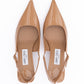 Jimmy Choo Biscuit Amel 50 Slingback Pumps