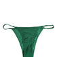 Dolce & Gabbana Green Nylon Bottom Beachwear Bikini Swimwear