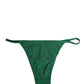 Dolce & Gabbana Green Nylon Bottom Beachwear Bikini Swimwear