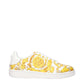 Versace White Leather Sneakers