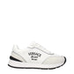 Versace White Leather Low Top Sneakers
