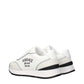 Versace White Leather Low Top Sneakers