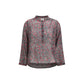 Isabel Marant Étoile Purple Cotton Pattern Shirt