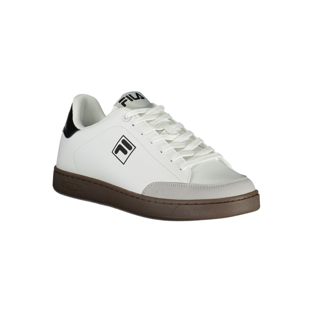 Fila White Polyurethane Men Sneaker