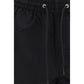 Sunflower Black Nylon Bermuda Shorts